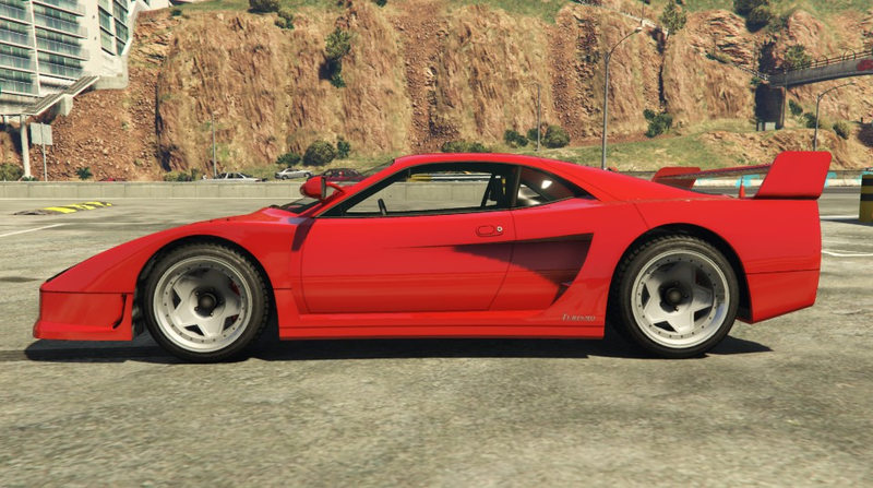 Grotti Turismo Classic; side view.